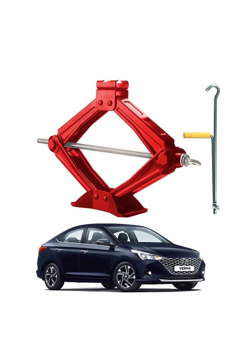 California formula-T California Scissor Jack Car Jack Stand Upright Jack , Minimum Height:14cm to Maximum Height: 38.5cm 1.5 Ton (3000 lbs) or 1500 Kilograms  - Image 1