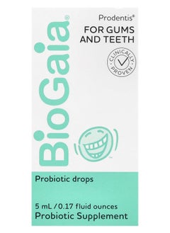 BioGaia Prodentis Probiotic Drops For Gums and Teeth 0.17 fl oz (5 ml) 