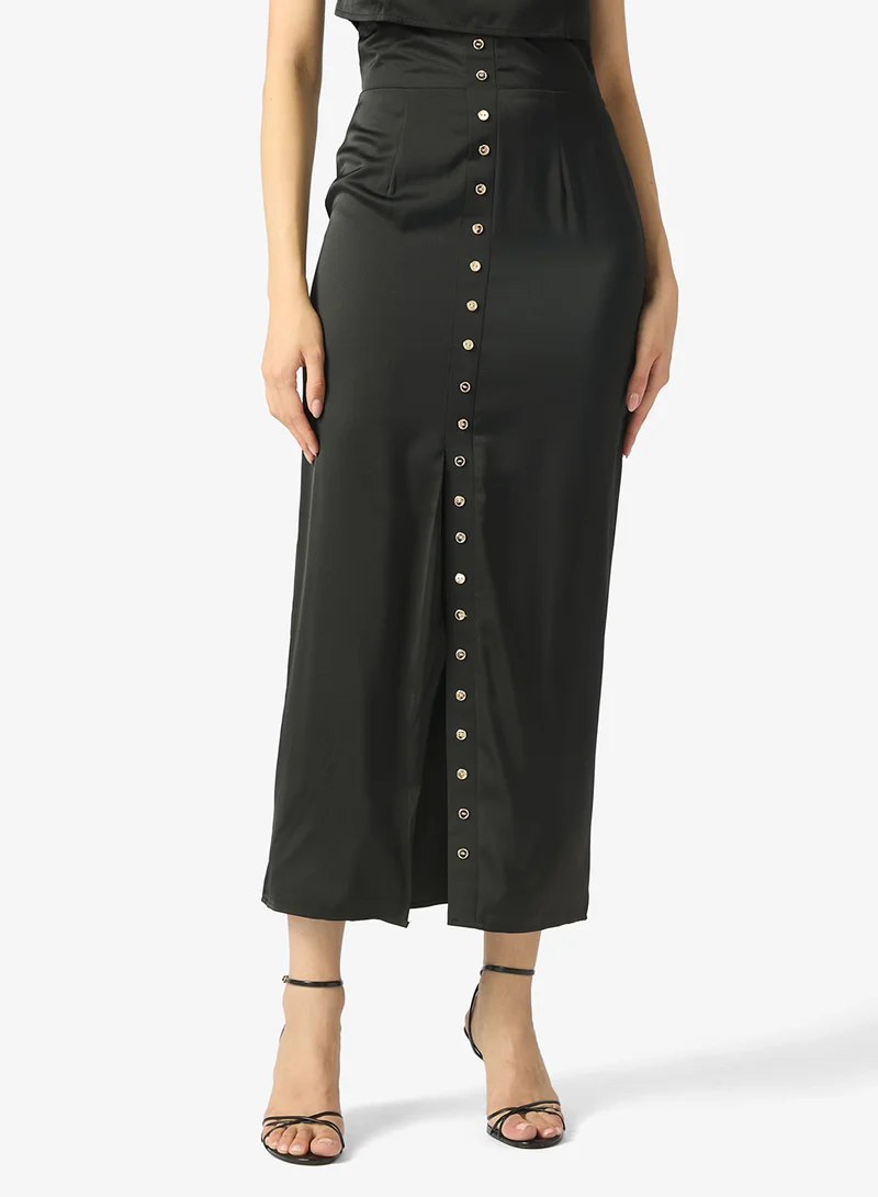 ELLA Dress With Mock Crop Top