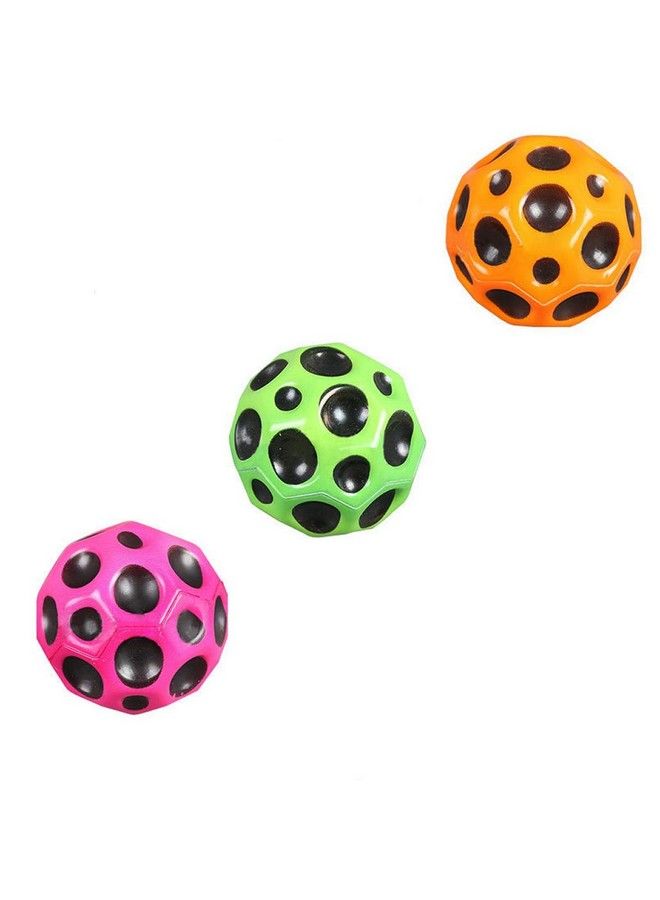 Jeval Coral Star Super Bouncy Coral Star Ball Anti Stress Ball (1 Multicolor) ((Set Of 3 Multicolor)) - Image 4