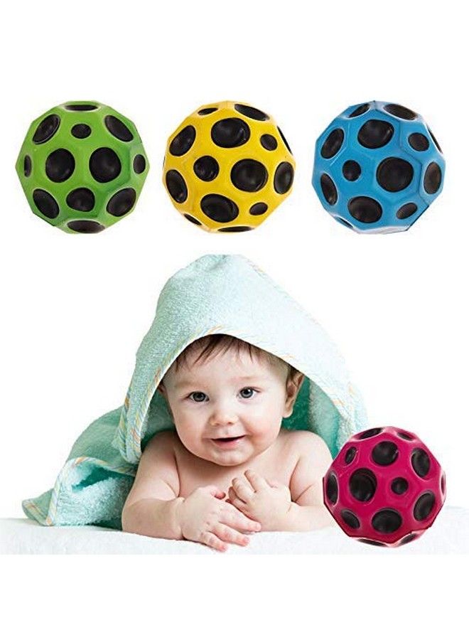 Jeval Coral Star Super Bouncy Coral Star Ball Anti Stress Ball (1 Multicolor) ((Set Of 3 Multicolor)) - Image 3