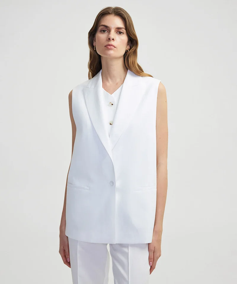 ابيكول Fringed Vest