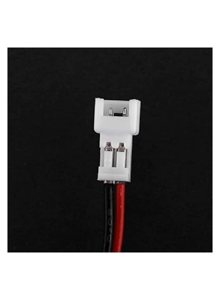 erorex 20 Sets JST Angle Connectors, 1.25mm Terminal Wire 100MM Micro Male Female Connector 2 Pin / 3 Pin for Electrical Appliances Automobiles (2Pin male and female set) - Image 2