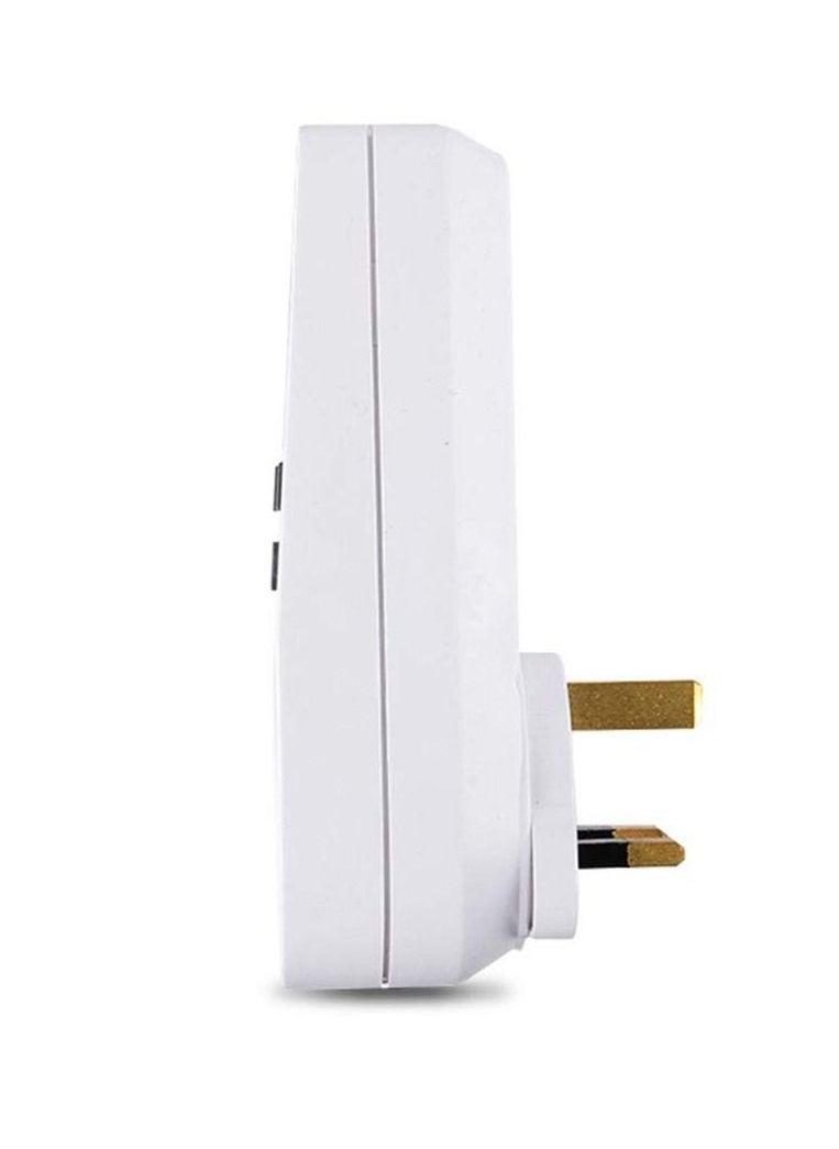 Generic - LCD Digital Programmable Timer Switch Socket Electronic UK Plug - Image 1