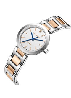 Lee Cooper Lee Cooper Women's Watch, Analog Display and Metal Strap - LC08032.520, Two Tone  - Image 4