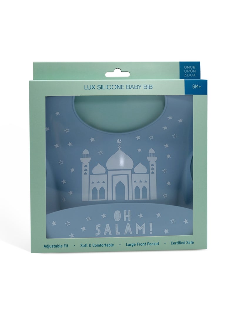 ONCE UPON A DUA Lux Silicone Baby Bib - Image 5
