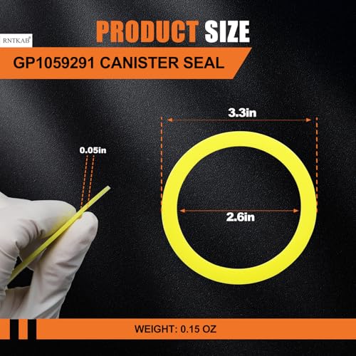 RNTKAB Flush Valve Seal for Kohler, 2 Pack GP1059291 Silicone Replacement for Toilets - Upgraded Seal Kit Compatible with Kohler K-GP1059291 Canister - Image 5