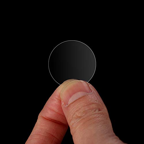 MiDube 1135 PCS Transparent Clear Circle Labels Retail Package Seals 1/2inch 1inch 1-1/2inch Round Natural Paper Adhesive Wafer Package Seals Color Coding Stickers 0.5" 1" 1.5" - Image 3