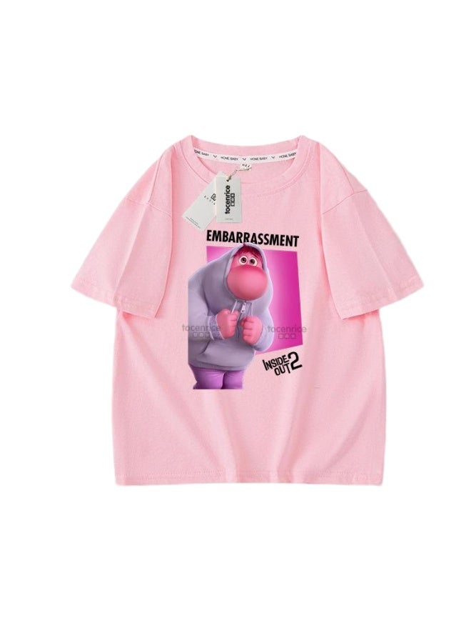 INSIDE OUT 2 Unisex Short Sleeve Stylish Top TShirt Tee for Boys Girls Kid Children - Image 1
