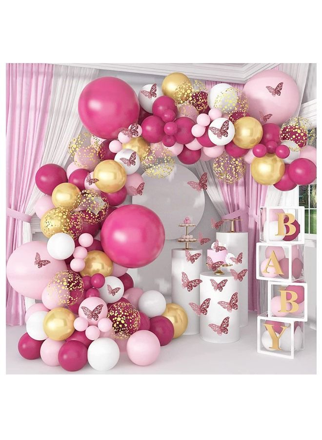 ZCM-HAPPY Party Balloon Arch Set Durable and High Quality, Glue Dots and Banding Tools  - Image 1