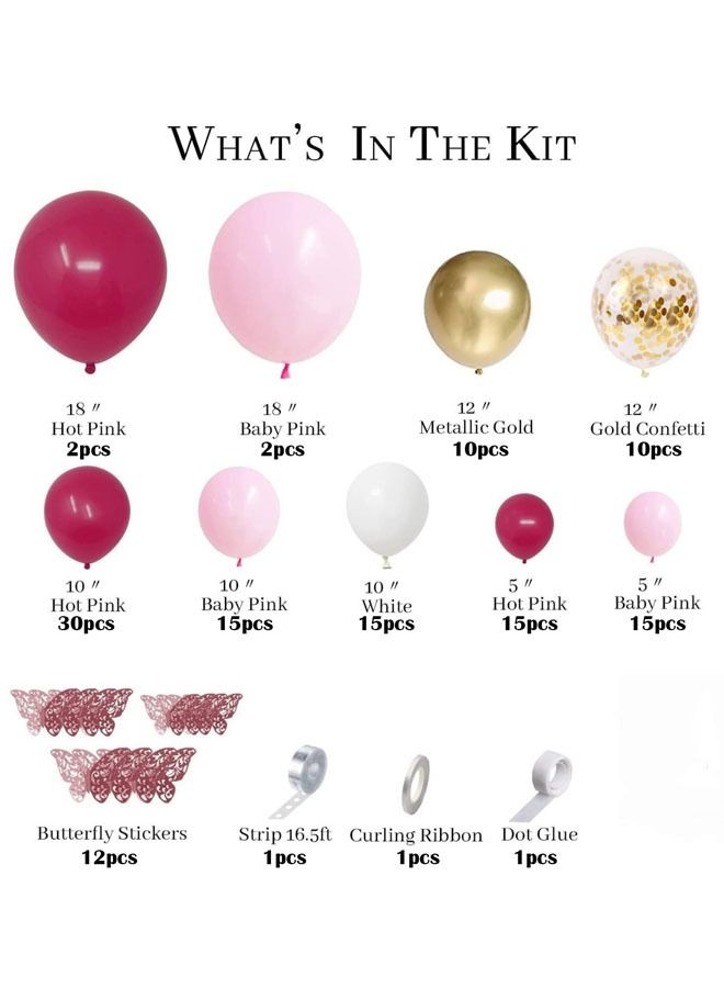 ZCM-HAPPY Party Balloon Arch Set Durable and High Quality, Glue Dots and Banding Tools  - Image 2
