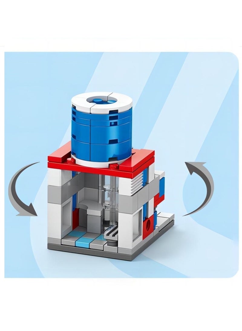 Y&D لعبة بناء كتل متجر بيبست في الشارع مكونة من 99 قطعة - Image 3