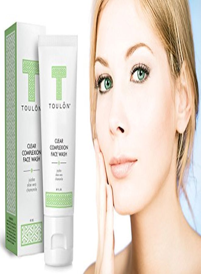 TOULON Aloe Vera Face Wash Anti Aging Face Cleanser For Oily Skin & AcneFree Clear Complexion. Antioxidant Facial Cleanser For Women And Men - Image 5