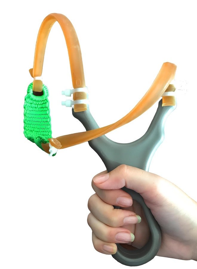 LUCKYMORDEN Slingshots/Gulel, Flat Industrial Rubber, Made in India Product - Color May Vary (Set of 1) Includes 1 Gulel, Kid - Image 1