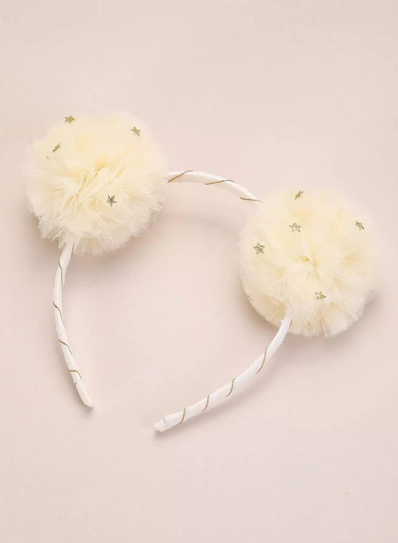 2pcs Toddler Girls Mesh Hair Hoop  - Image 4