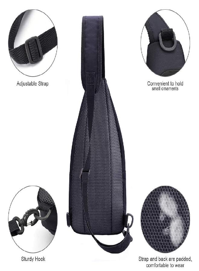 Y&R Direct Y&R Direct Sling Bag Sling Backpack,Shoulder Chest Crossbody Bag Purse Nylon Lightweight Multicolor Small Daypack Outdoor Hiking Camping Travel Women Men Gifts - Image 4