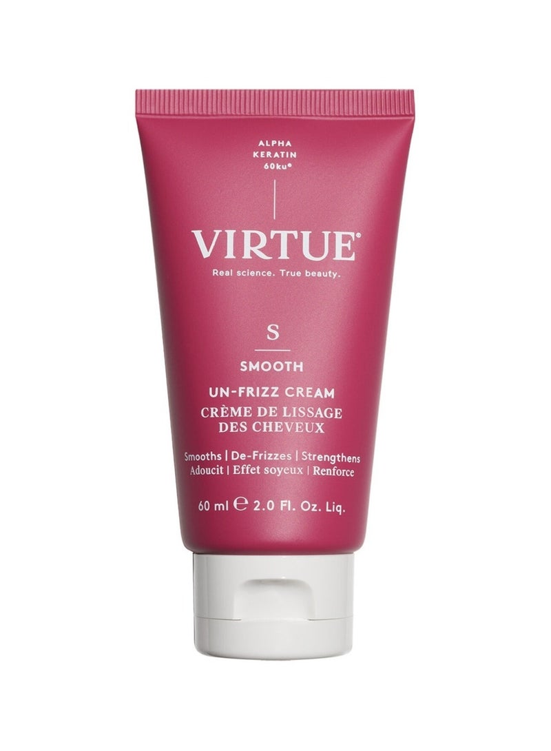 Virtue Correct Un-Frizz Hair Smoothing & Styling Cream 60ml - Image 1