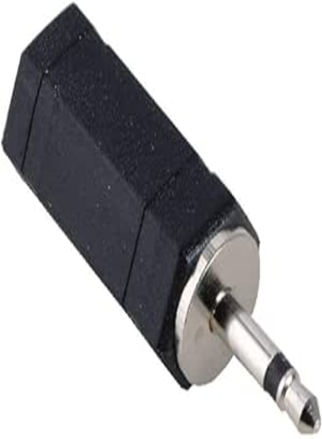 OR 2.5mm Male Plug Mono to 3.5mm 1/8 Female Audio Adapter Converter for Headphones"