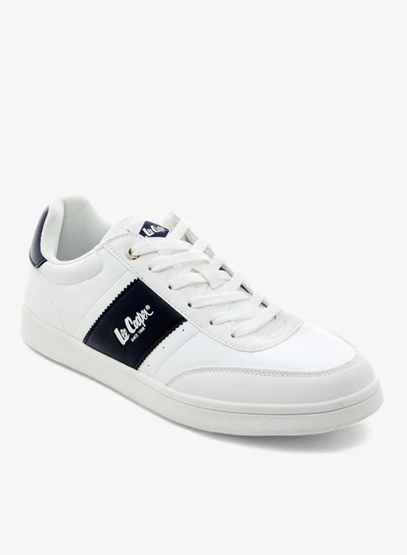 Lee Cooper Men's Logo Detail Lace-Up Sneakers