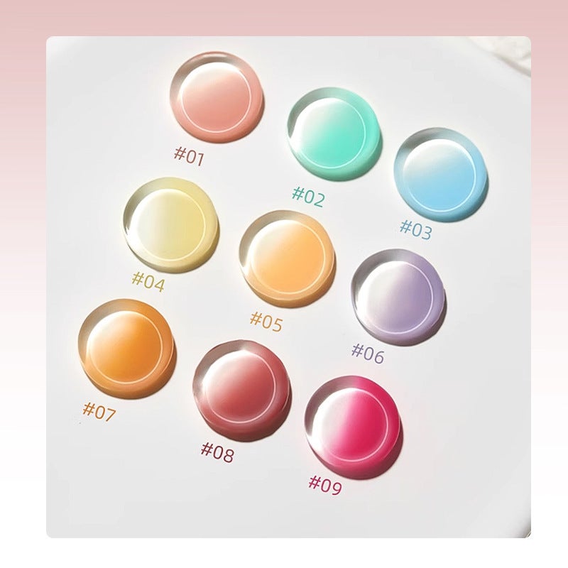 Manicure New Nude Color Semi-Solid Pat Glue No-Wash High Saturation Cream Painted Glue Gradient Nail Polish Glue - Image 4
