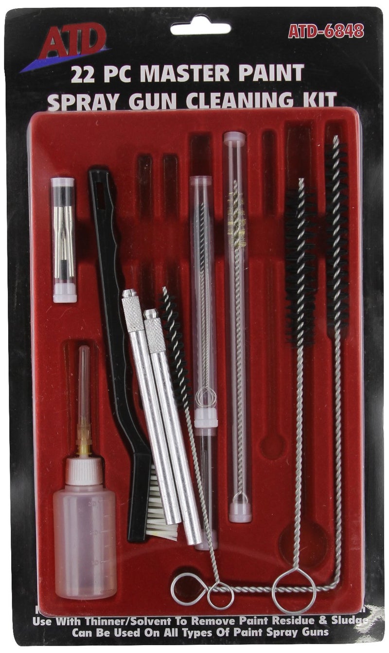 Atd طقم تنظيف مسدس الرش ATD Tools 6848 - Image 1