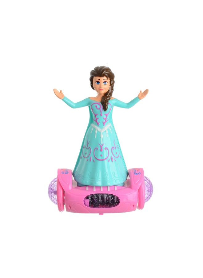 Akher el Ankoud Ramadan Lantern in the shape of Elsa, Princess of Snow, with Light and Sound  - Image 1