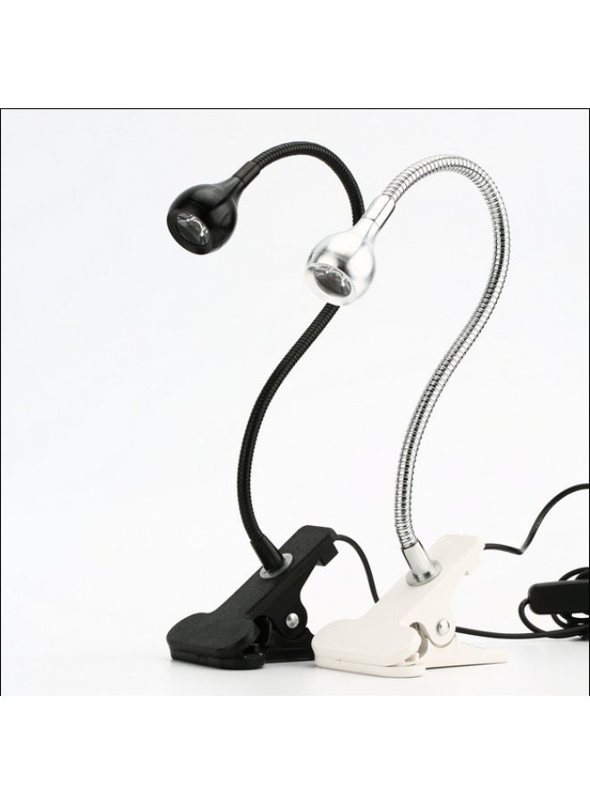 USB Raft Fishing Lamp 1W Light Yellow Light Fishing Lamp Universal Gooseneck Night Fishing Lamp Mini Night Fishing Lamp Fishing Lamp Yellow Light