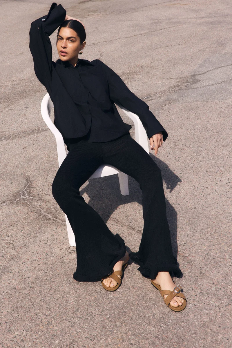 H&M Crossover-strap sandals