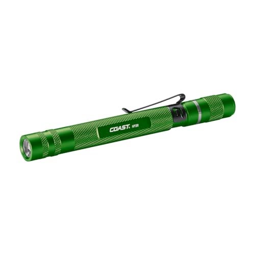 Coast HP3R 385 Lumen Rechargeable LED Penlight with Twist Focus, Green - Image 1