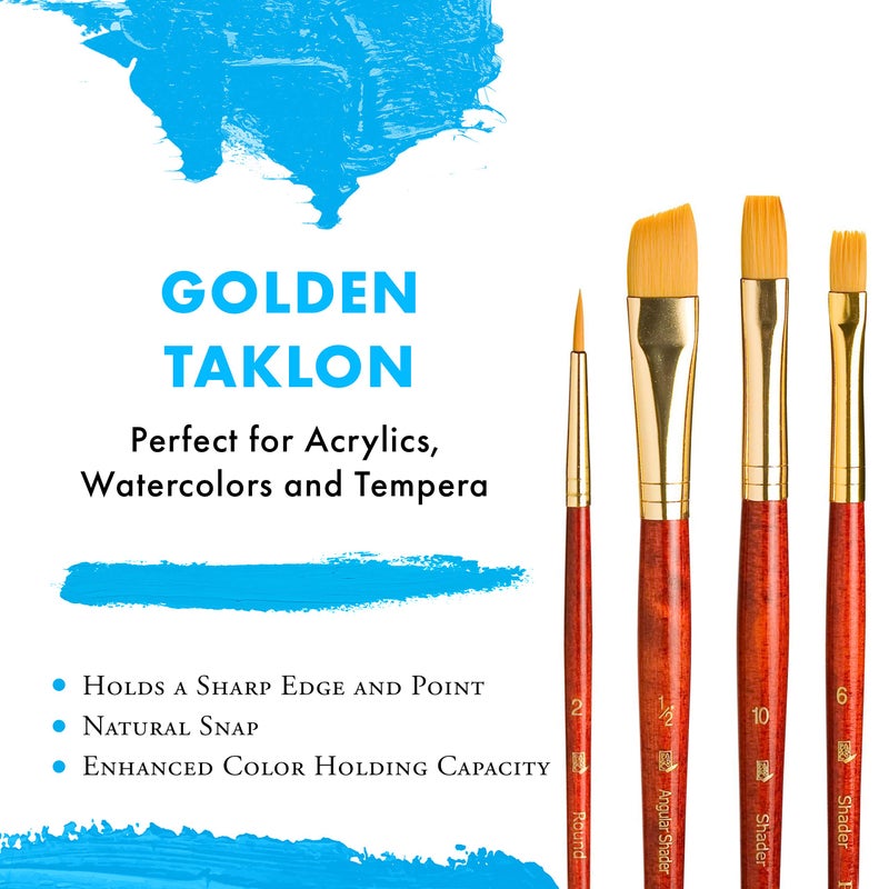Princeton RealValue Paintbrush, Red - Image 4