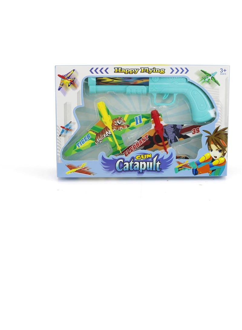 Plane Launcher Game Toys for Kids Ages 3+ Fun Outdoor Activity for Creative Play Develops Hand Eye Coordination Perfect Birthday Gift for Young Aviators Hours of Flight Themed Fun - Image 4