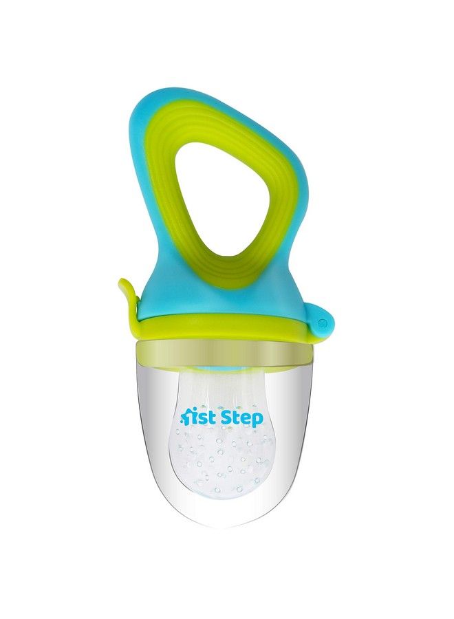 1st Step Bpa Free Silicone Fruit And Food Nibbler And Feeder (Blue) - Image 2