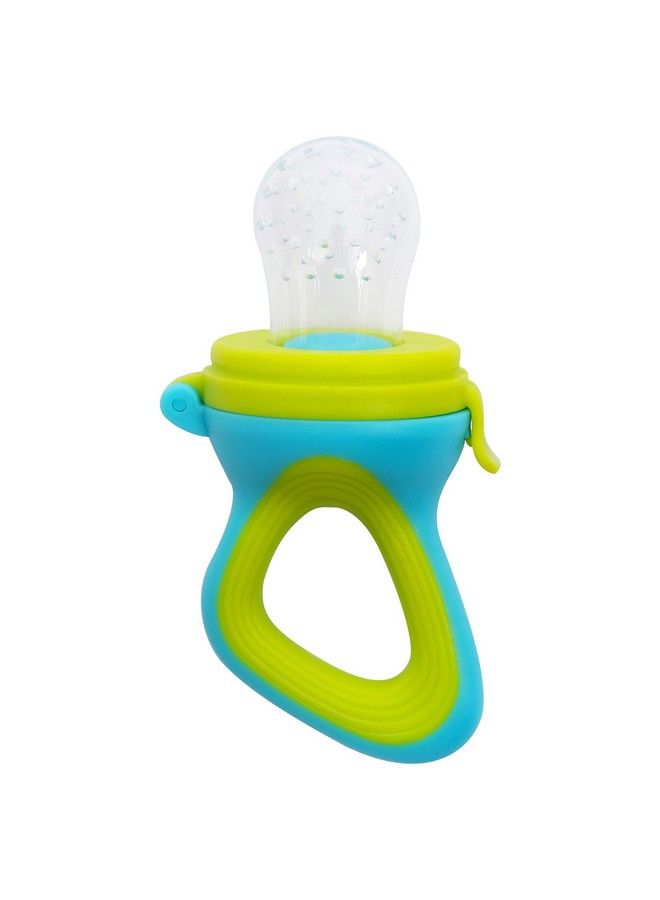 1st Step Bpa Free Silicone Fruit And Food Nibbler And Feeder (Blue) - Image 4