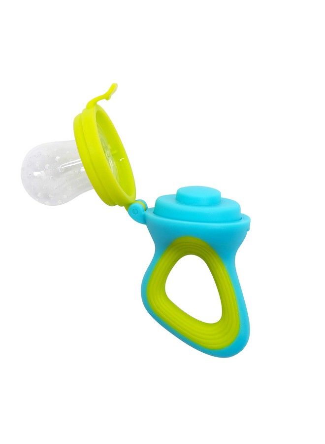1st Step Bpa Free Silicone Fruit And Food Nibbler And Feeder (Blue) - Image 5