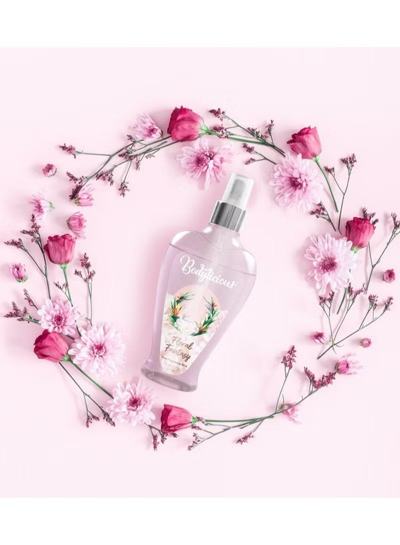 Bodylicious Floral Fantasy Fine Fragrance Mist 217 ml - Image 1