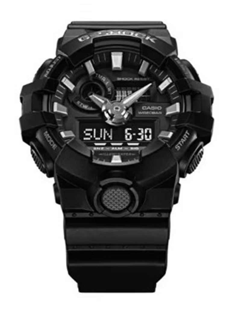 CASIO Men's GA-700-1BDR Analog-Digital Wrist Watch - Image 2