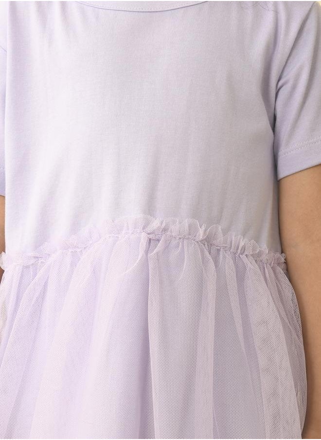 LILPICKS Neted Dropwaist Dress  - Image 4