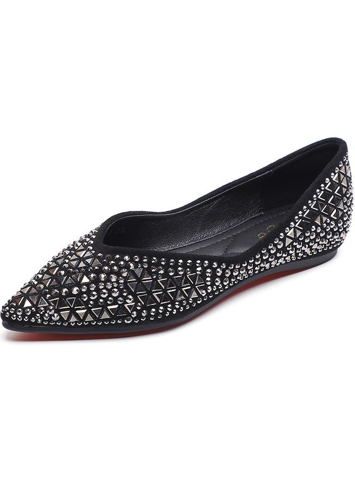 KUYING Flat Sole Single Shoe Women - Image 1