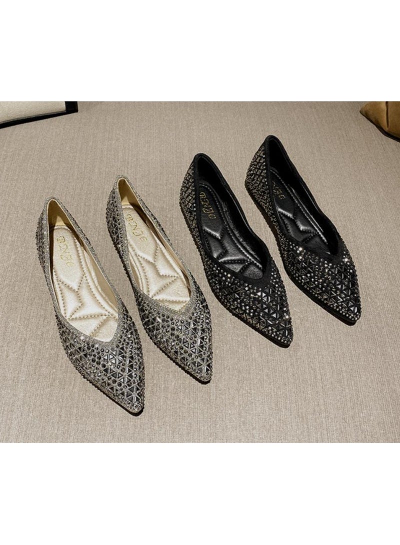 KUYING Flat Sole Single Shoe Women - Image 5