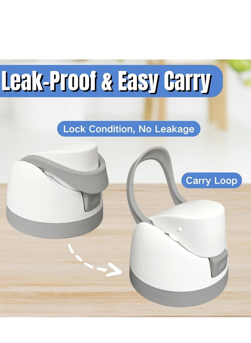 GIFUBOWA Insulated Stainless Steel Water Bottle 950ml With Cover Lid BPA-Free Reusable Insulated Thermos Keeps Cold for 24 Hours for Men Women - Image 3