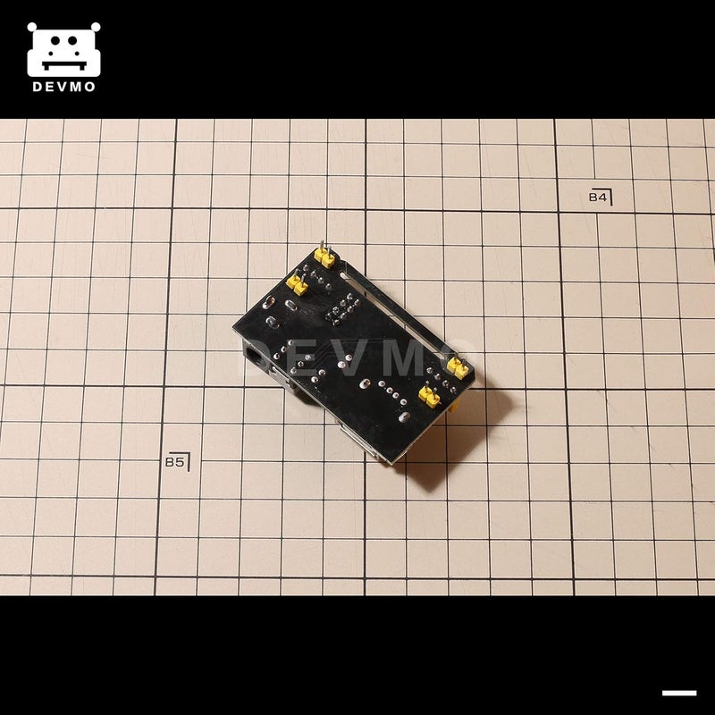 DEVMO 3PCS 3X MB102 Breadboard Power Supply Module Prototype DC 6.5-12V to 3.3V 5V USB Compatible with Ar-duino Bread Board - Image 3