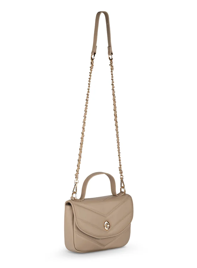 Vincci Women Quilted Chain Detailed Shoulder Bag