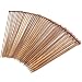 Coowayze Bamboo Knitting Needles Set Wooden Knitting Needles for Beginners 18 Pairs US Size 210 20100mm 9 Inch Long Single Point Straight Wood Knit Needle for Sweaters Socks Gloves - Image 2