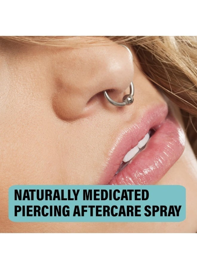 BASE LABORATORIES Piercing After Care Spray| 120ml | Cleaning Saline Solution | Cleanses, Sterilizes & Soothes for Piercings Keloids Bumps on Ears & Nose - Image 3