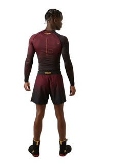 VENUM VENUM TACTICAL XT FIGHTSHORTS BLACK/BURGUNDY/GOLD  - Image 3