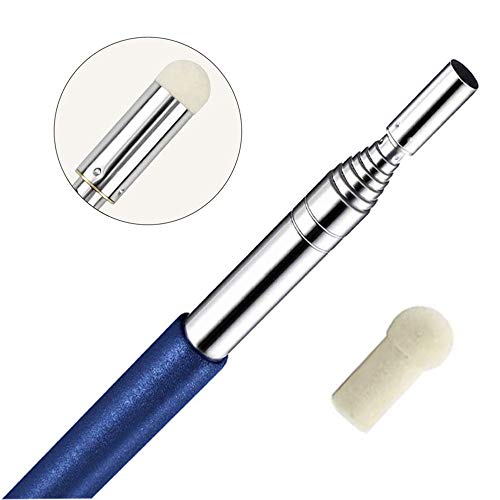 VOVIGGOL Long Telescopic Teacher Pointer Stick 39IN/ 100CM with Lanyard, Teaching Pointer for Classroom, Hand Pointer Extendable Presentation Pointer Retractable Pointer Whiteboard Pointer (Blue) - Image 3