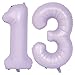 CHANGZHONG 40 In Matte Purple Number Balloons Helium Foil Mylar Balloon Birthday Party banquet Decoration Digital 13 - Image 3