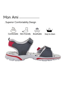Mon Ami Mon Ami Boys and Kids Sandals | Soft Bottom, Velcro Strap Children Sports Sandals Unisex - Summer Baby Boy Sandals for Beach, Outdoor & Seaside | Casual Sandals for Toddler Girls, Boys & Kids  - Image 4