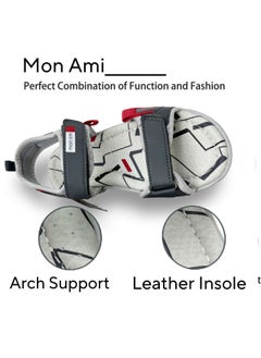 Mon Ami Mon Ami Boys and Kids Sandals | Soft Bottom, Velcro Strap Children Sports Sandals Unisex - Summer Baby Boy Sandals for Beach, Outdoor & Seaside | Casual Sandals for Toddler Girls, Boys & Kids  - Image 5