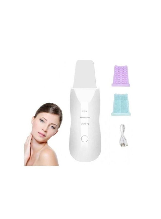 Muye Ultrasonic Skin Scrubber - Blackhead Removal & Exfoliation - Rechargeable - Image 3